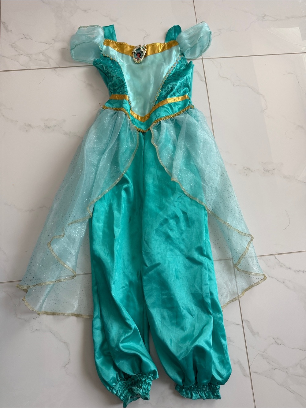 Disney Princess Jasmine Costume - size 4-6x